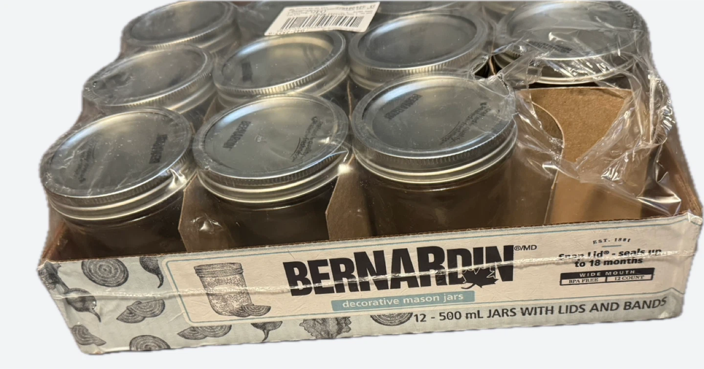 Bernardin Decorative 500ml Mason Jars 11 pieces - photo 5