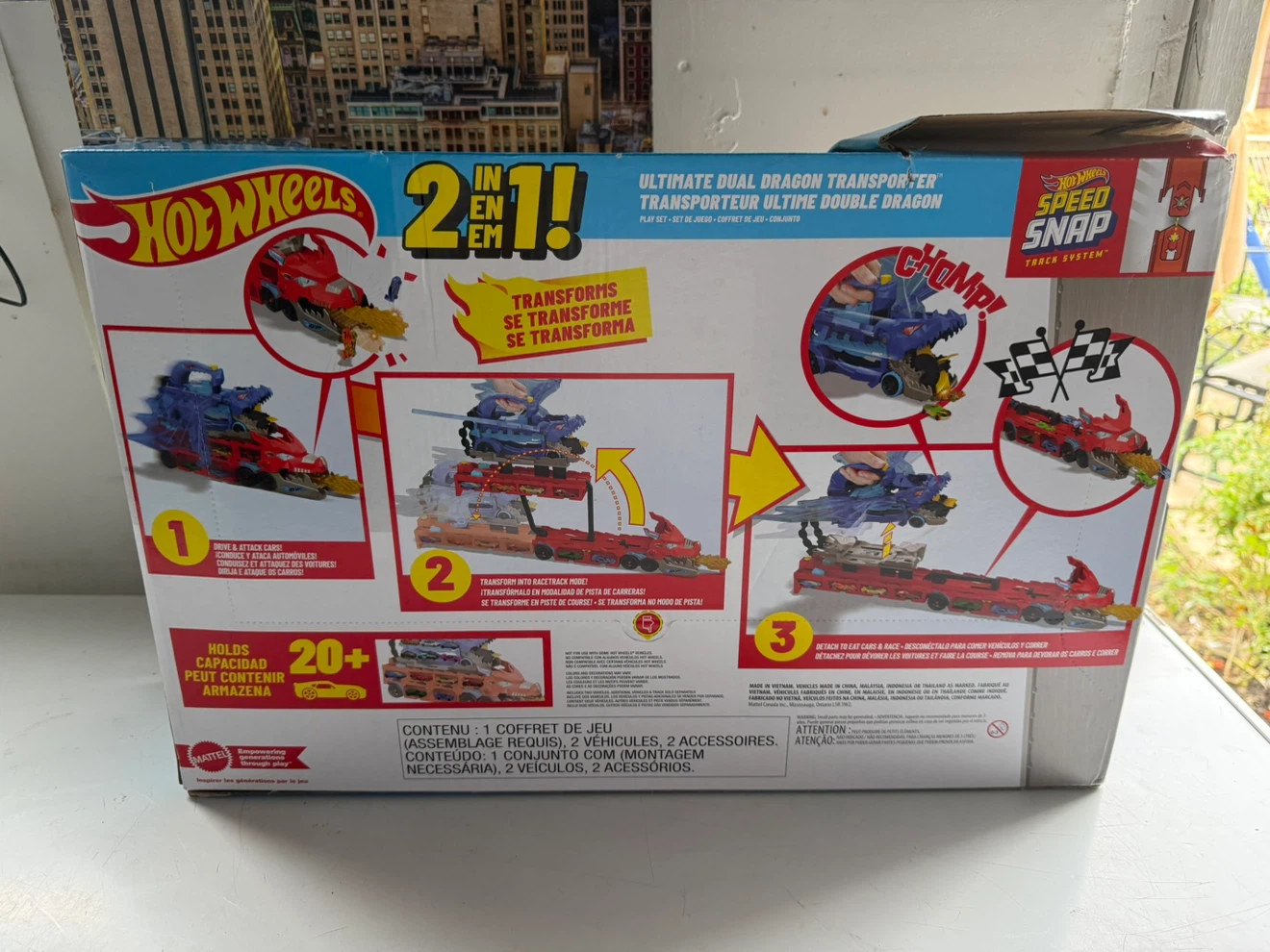 Hot Wheels City Ultimate Dual Dragon Transporter - photo 2