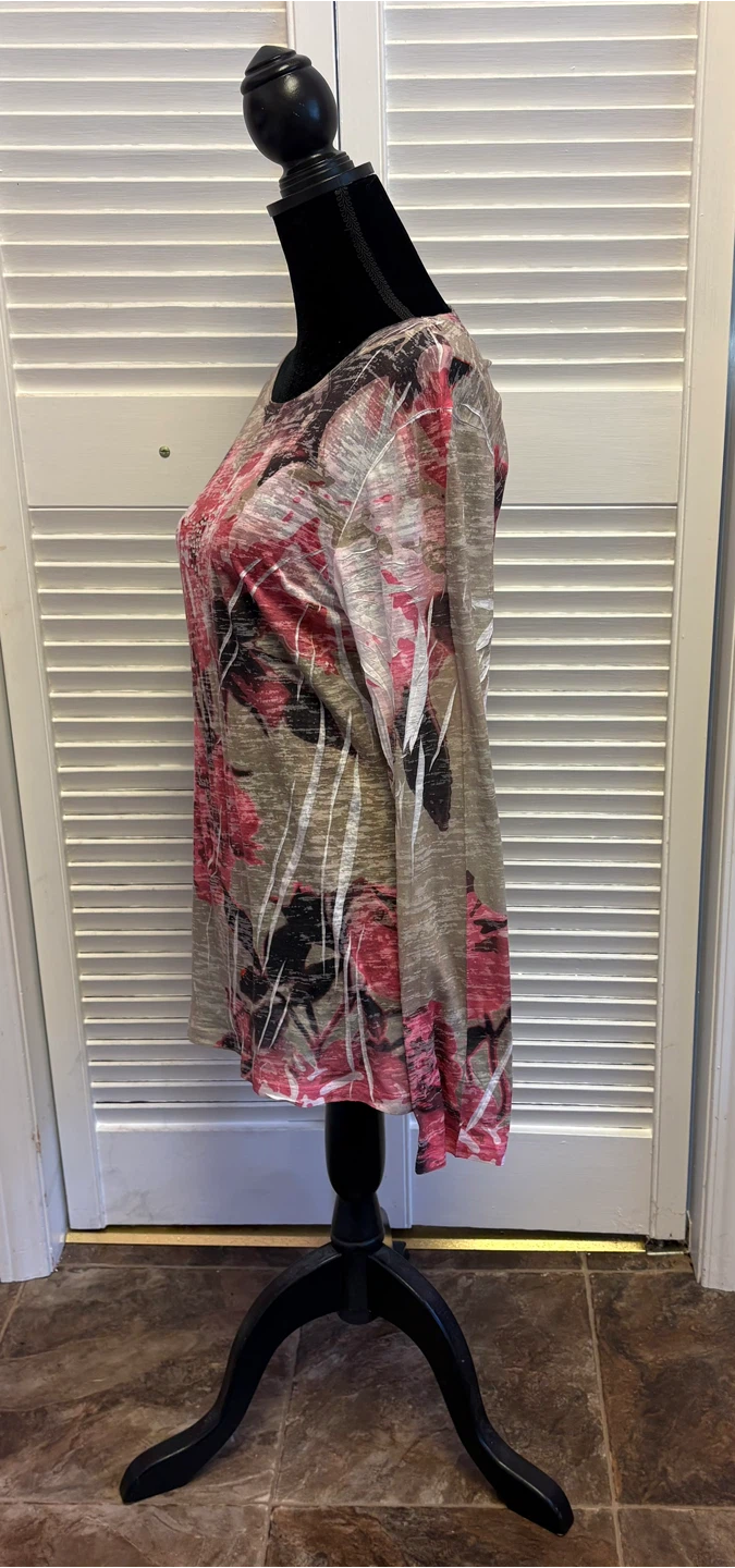 ✨✨Cleo Floral Long Sleeve Top XL - photo 2