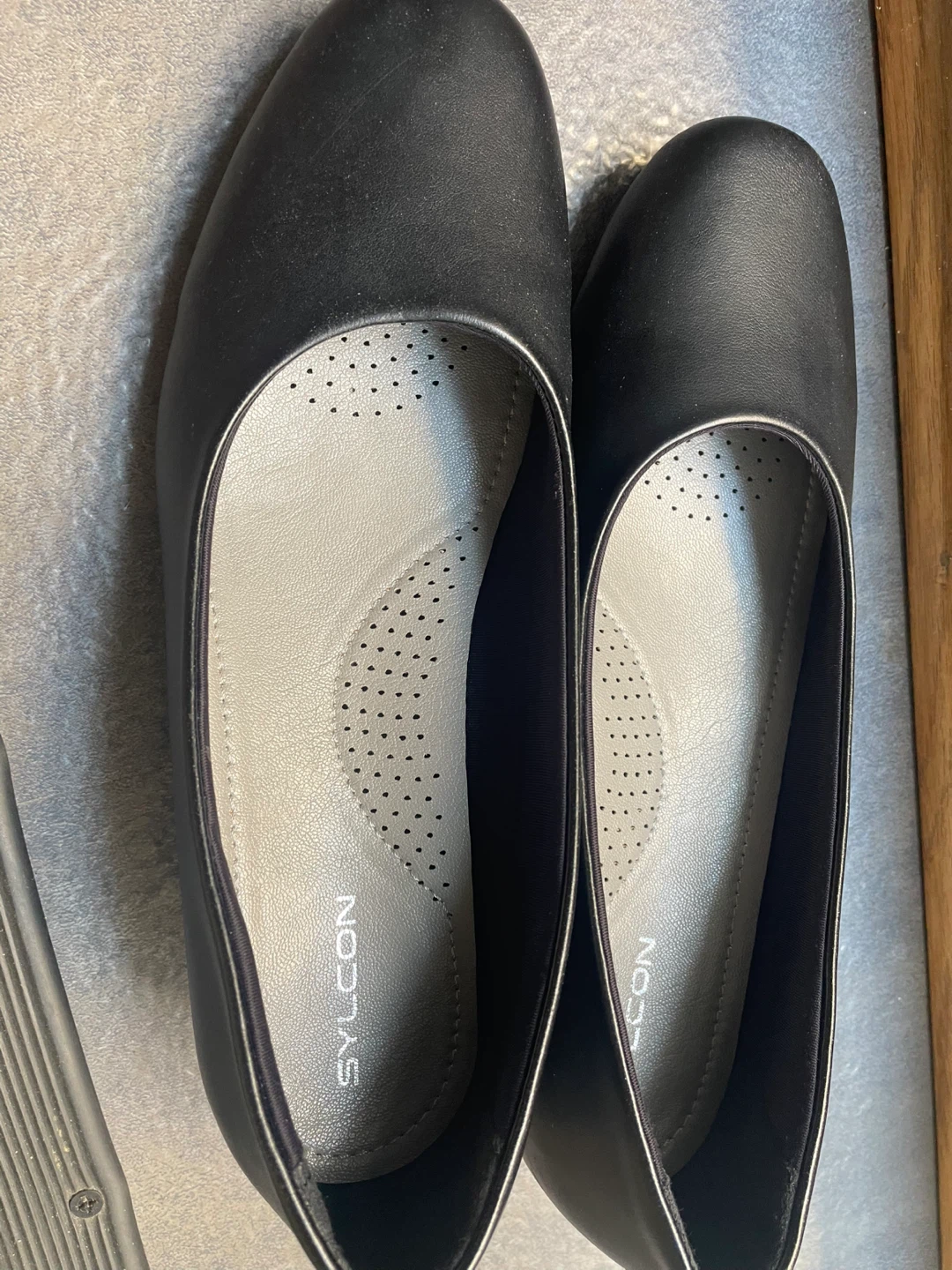 Black Wedge Shoes (Formal or Casual) - photo 2