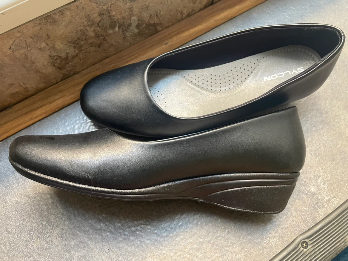 Black Wedge Shoes (Formal or Casual) - photo 5