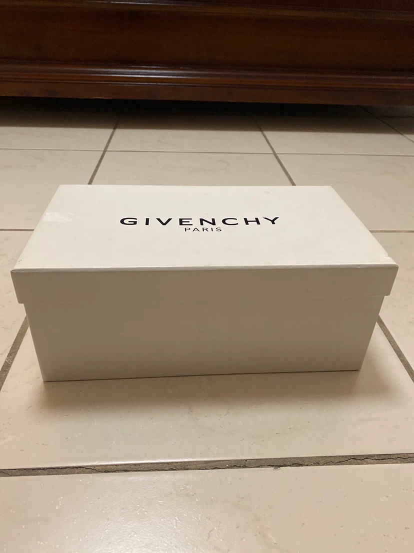 Givenchy Pink and White Flat Strap Sandals