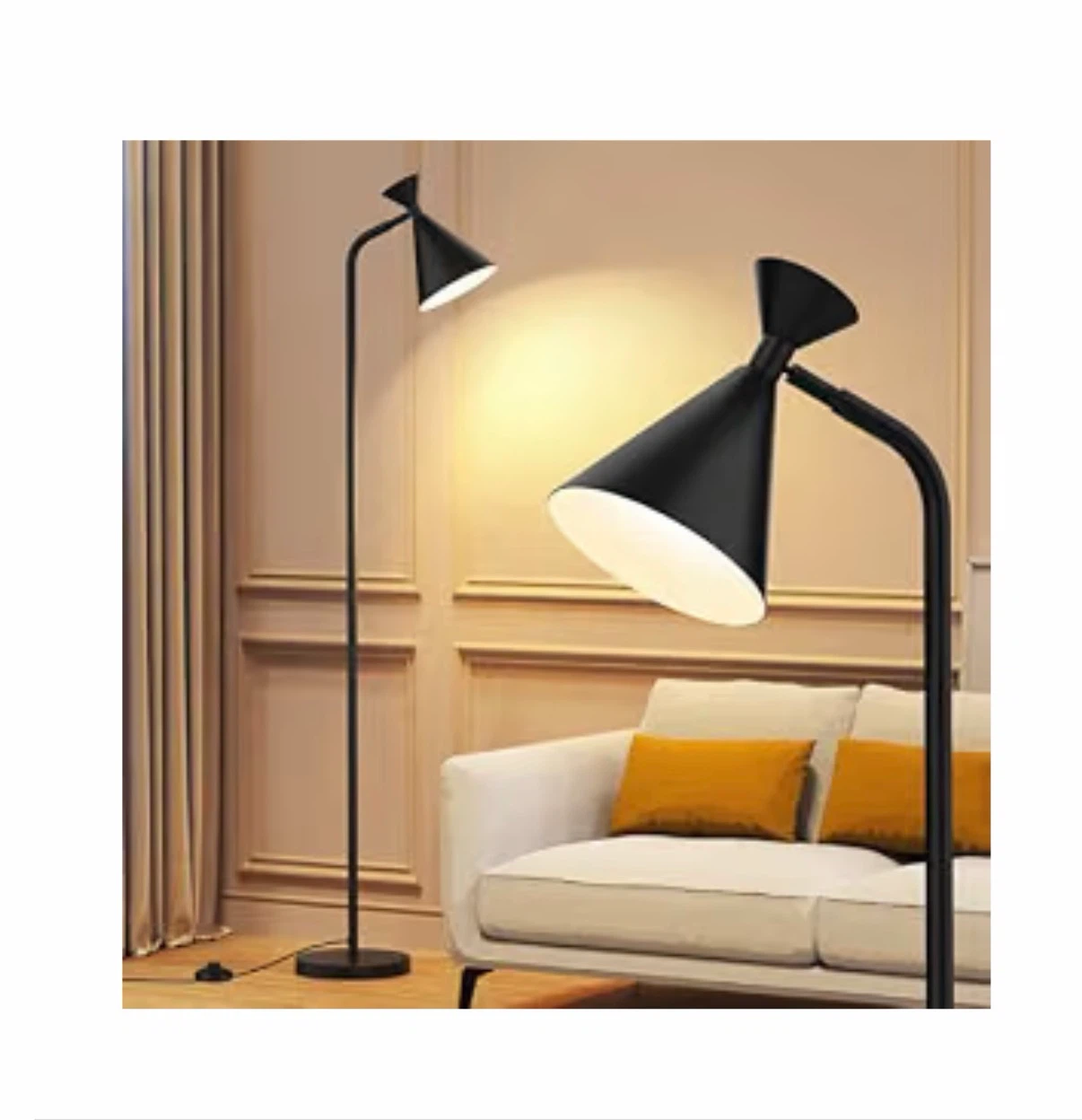 Modern Black Floor Lamp