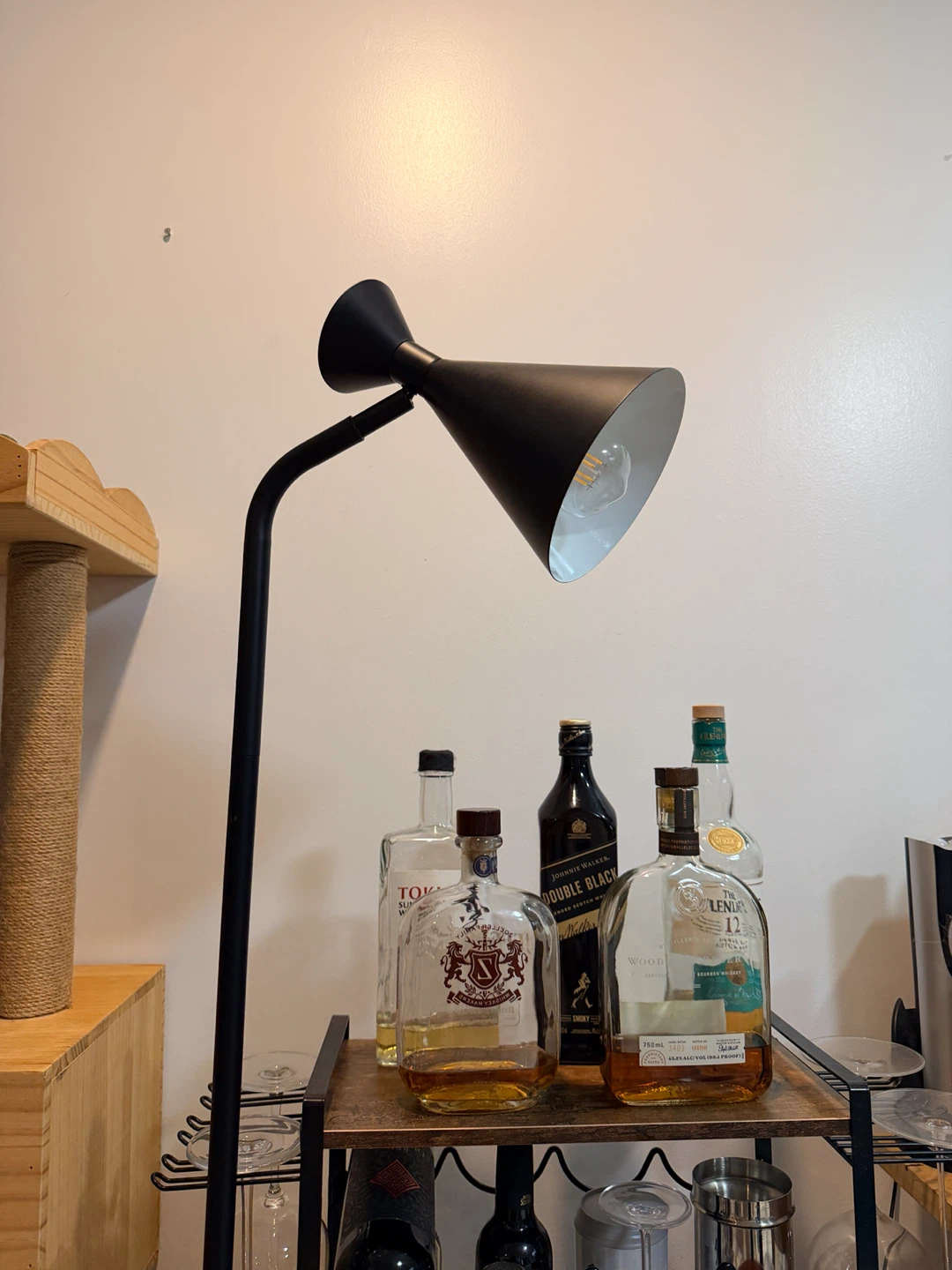 Modern Black Floor Lamp - photo 3