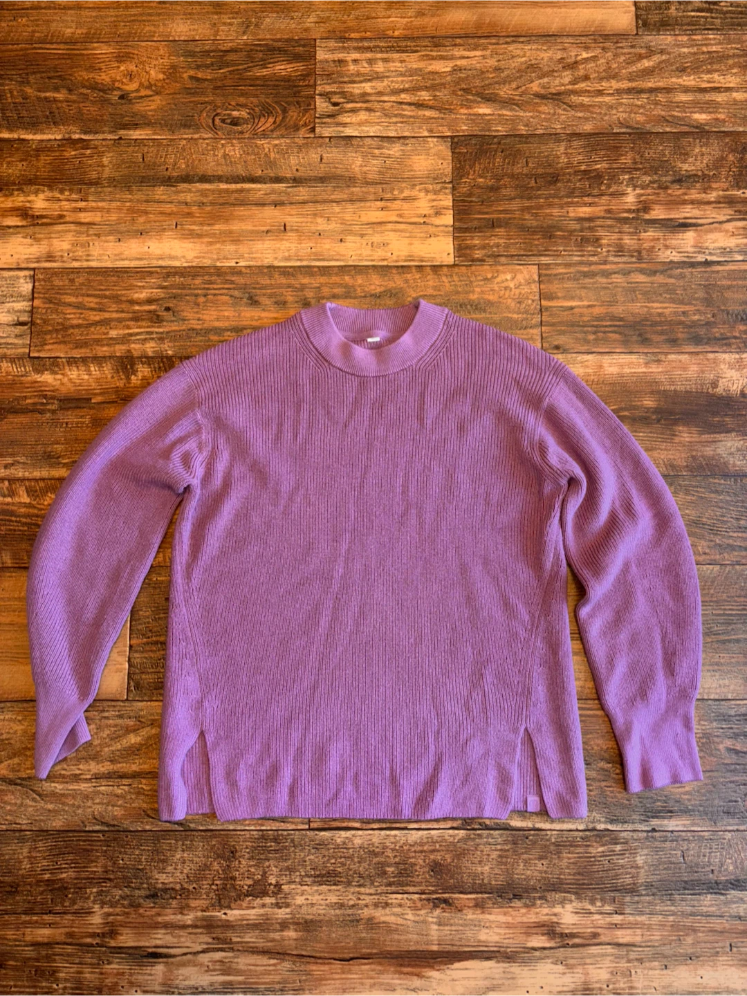 Lululemon Lululemon Merino Wool-Blend Ribbed Crewneck Sweater