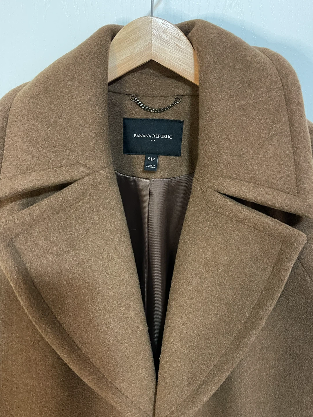 Banana Republic Camel Colored Long Coat