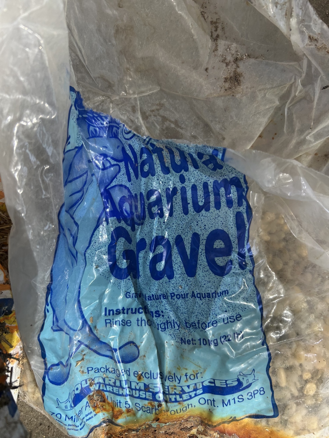 Natural Aquarium Gravel 10kg
