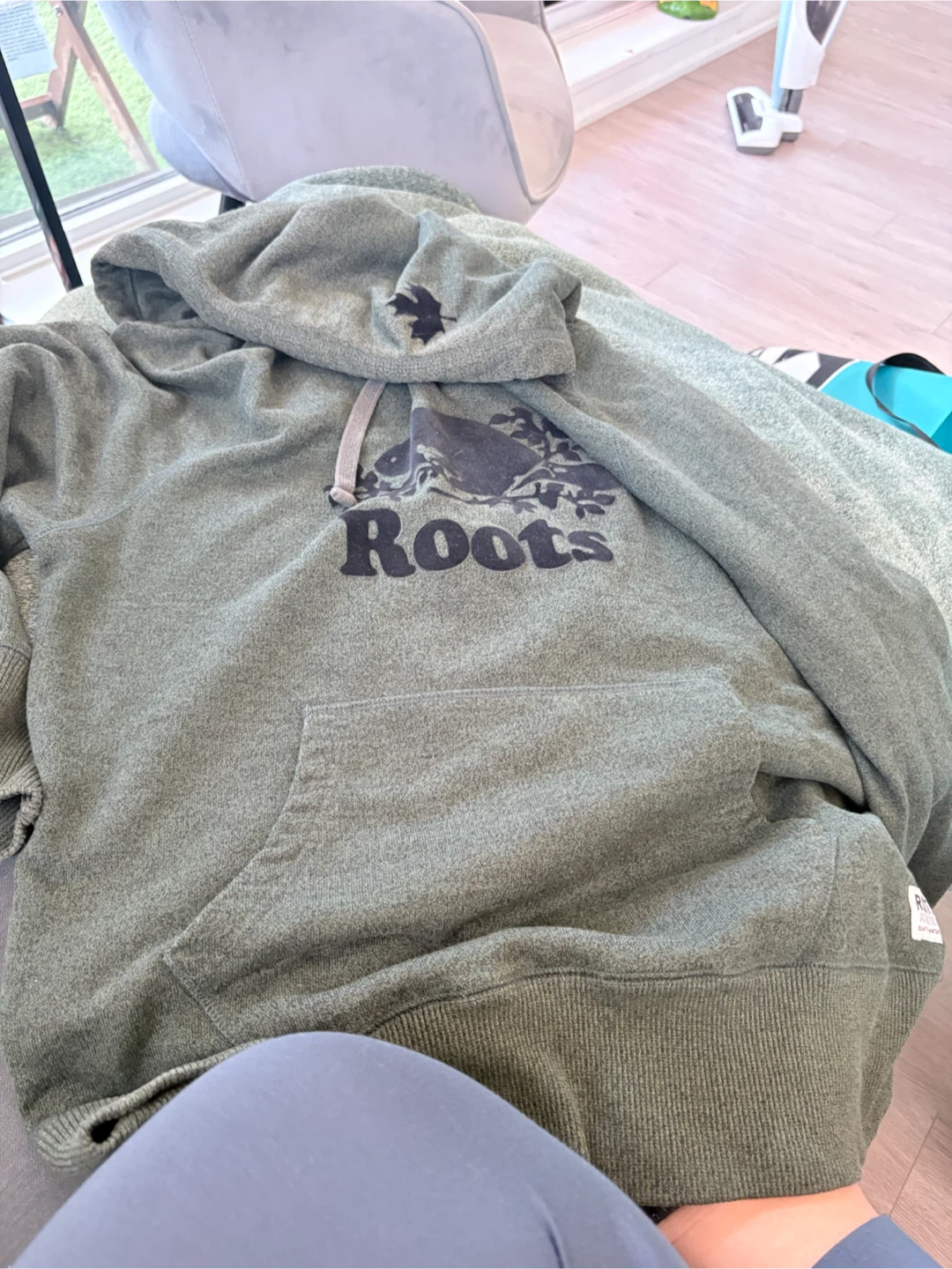 Roots Canada Green Hoodie