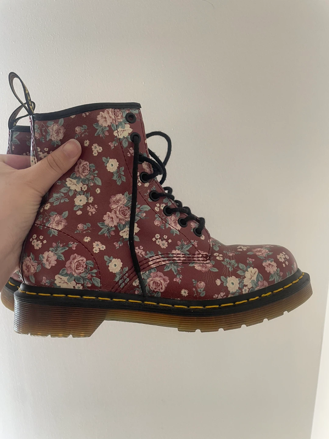 Dr. Martens Floral Boots