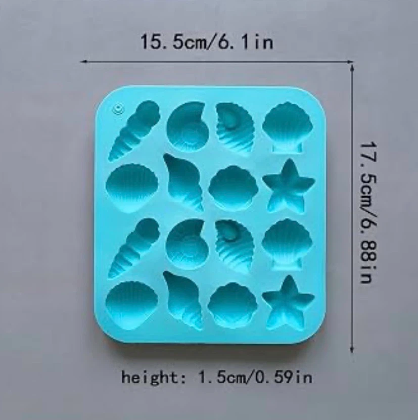 Sea Shell Molds - Silicone - New - photo 2