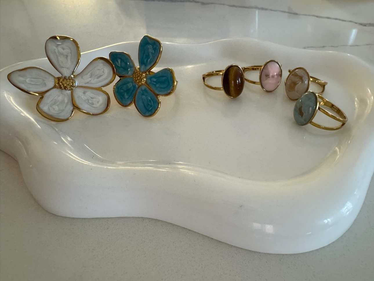Assorted Fashion Rings Collection