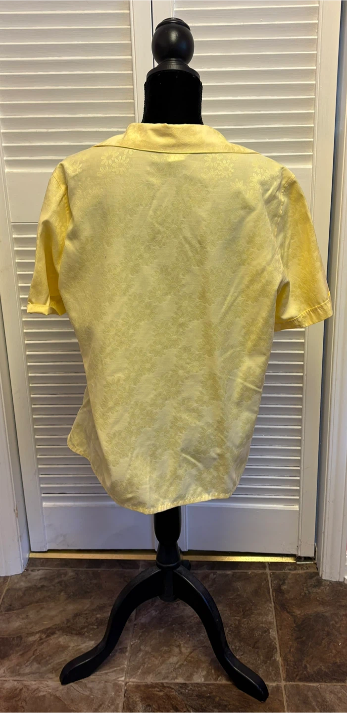 ✨✨Alia Yellow Floral Pattern Shirt - photo 3