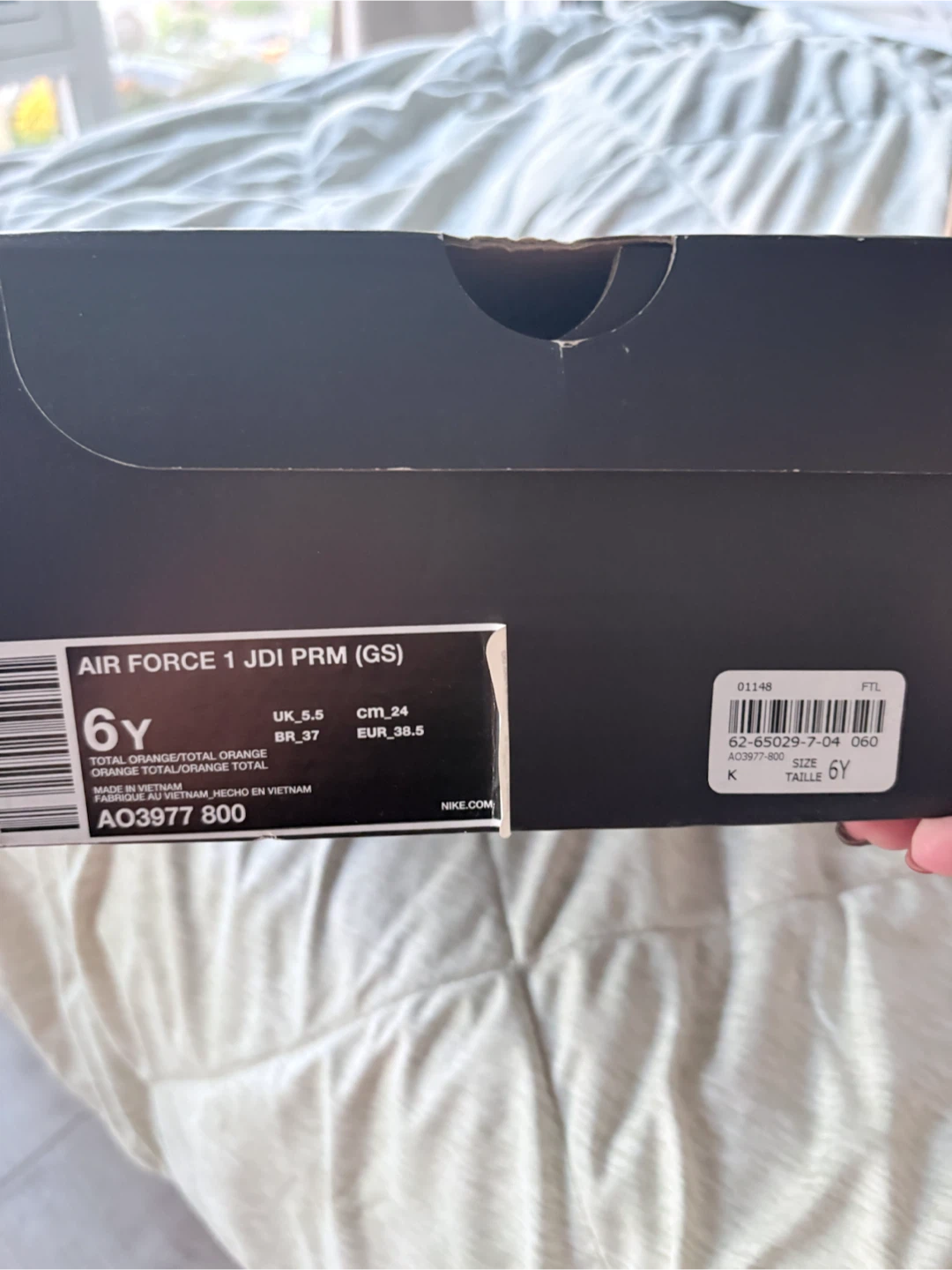 Nike Air Force 1 JDI Premium Total Orange