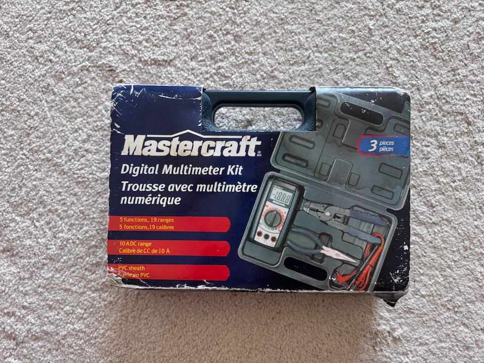 Mastercraft Digital Multimeter Kit