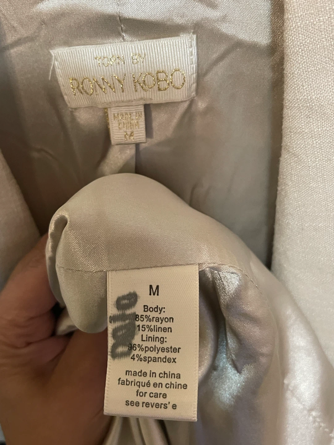 Beige Blazer Dress - photo 3