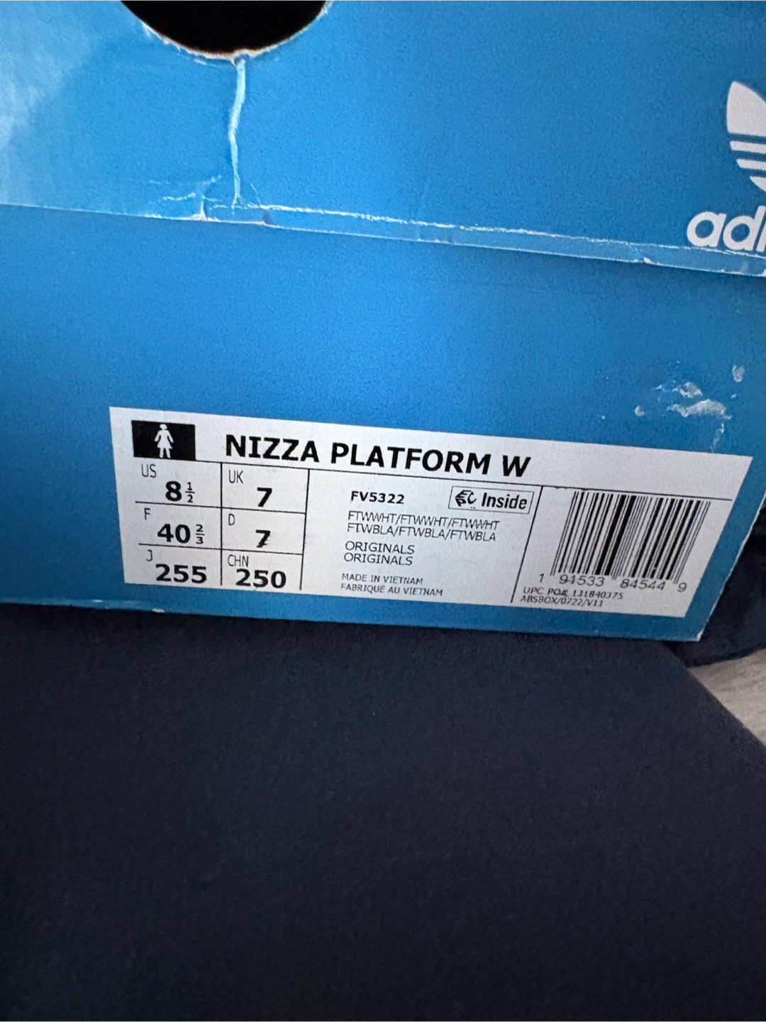 Adidas Nizza Platform W Sneakers - Red