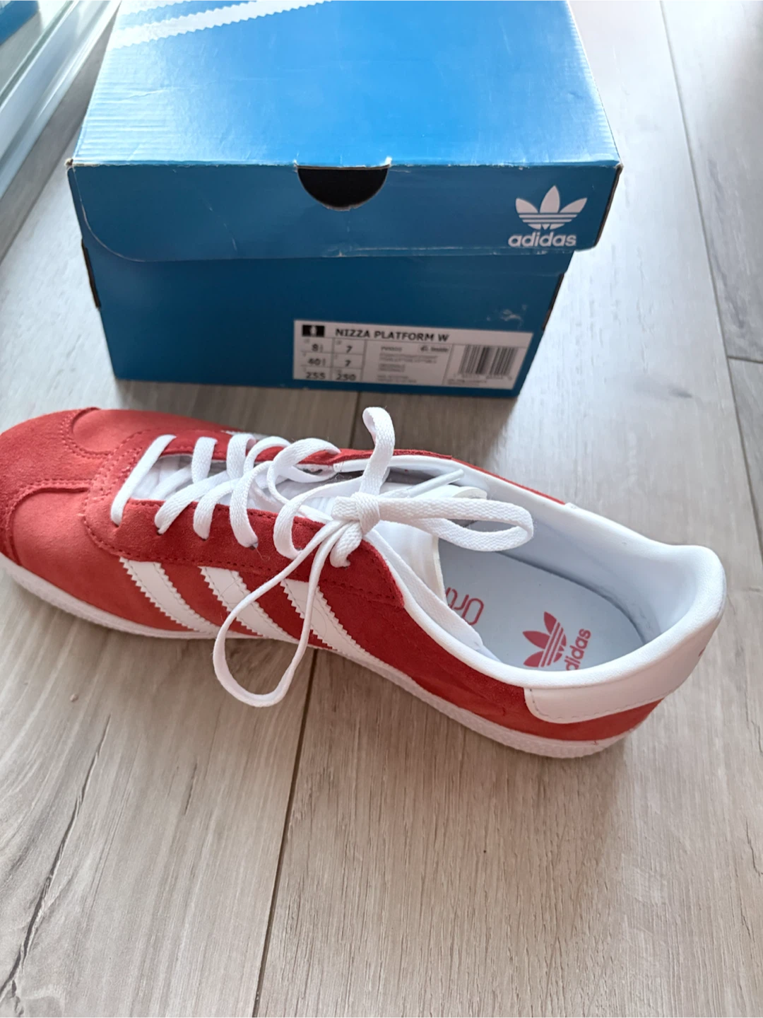 Adidas Nizza Platform W Sneakers - Red - photo 2