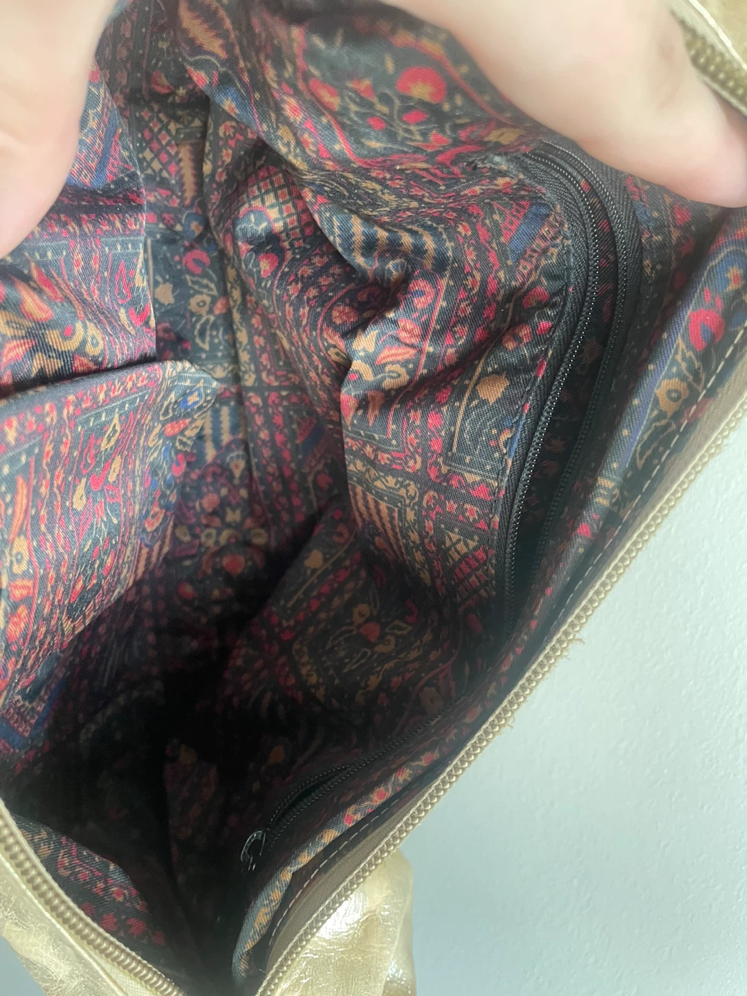 Metallic Gold Shoulder Bag - photo 2