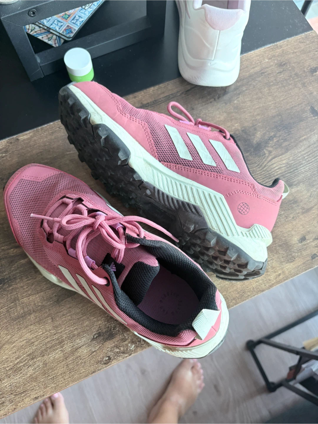 Adidas Women's Trail Running Shoes - Pink Size 7 - photo 2
