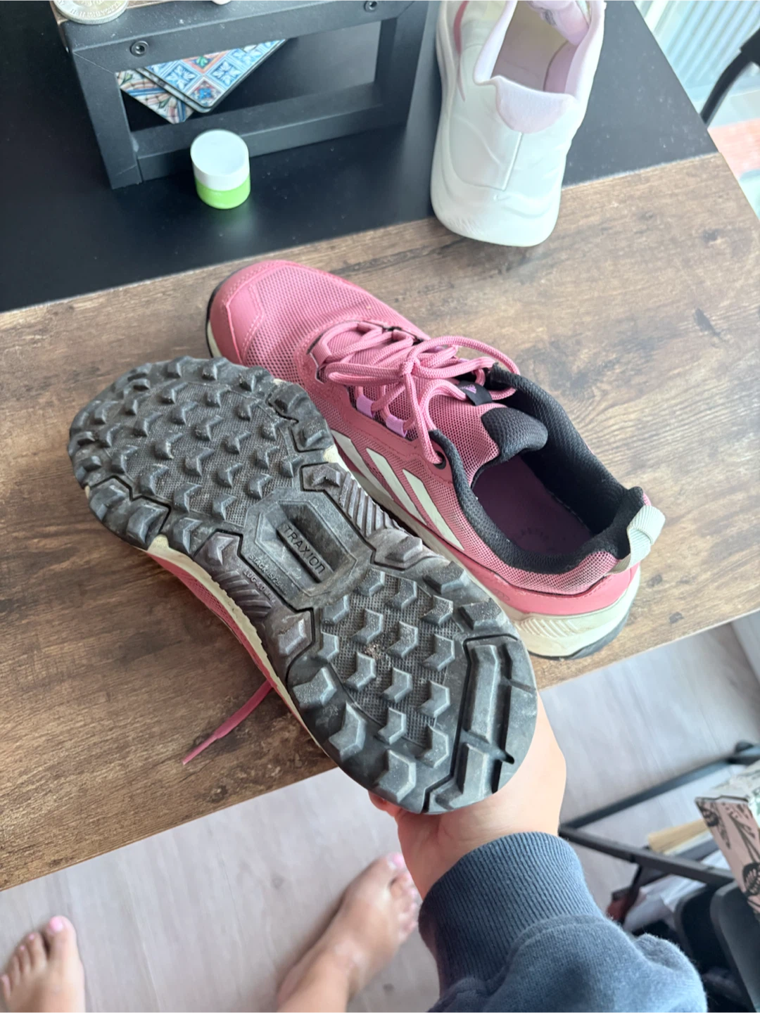 Adidas Women's Trail Running Shoes - Pink Size 7 - photo 3