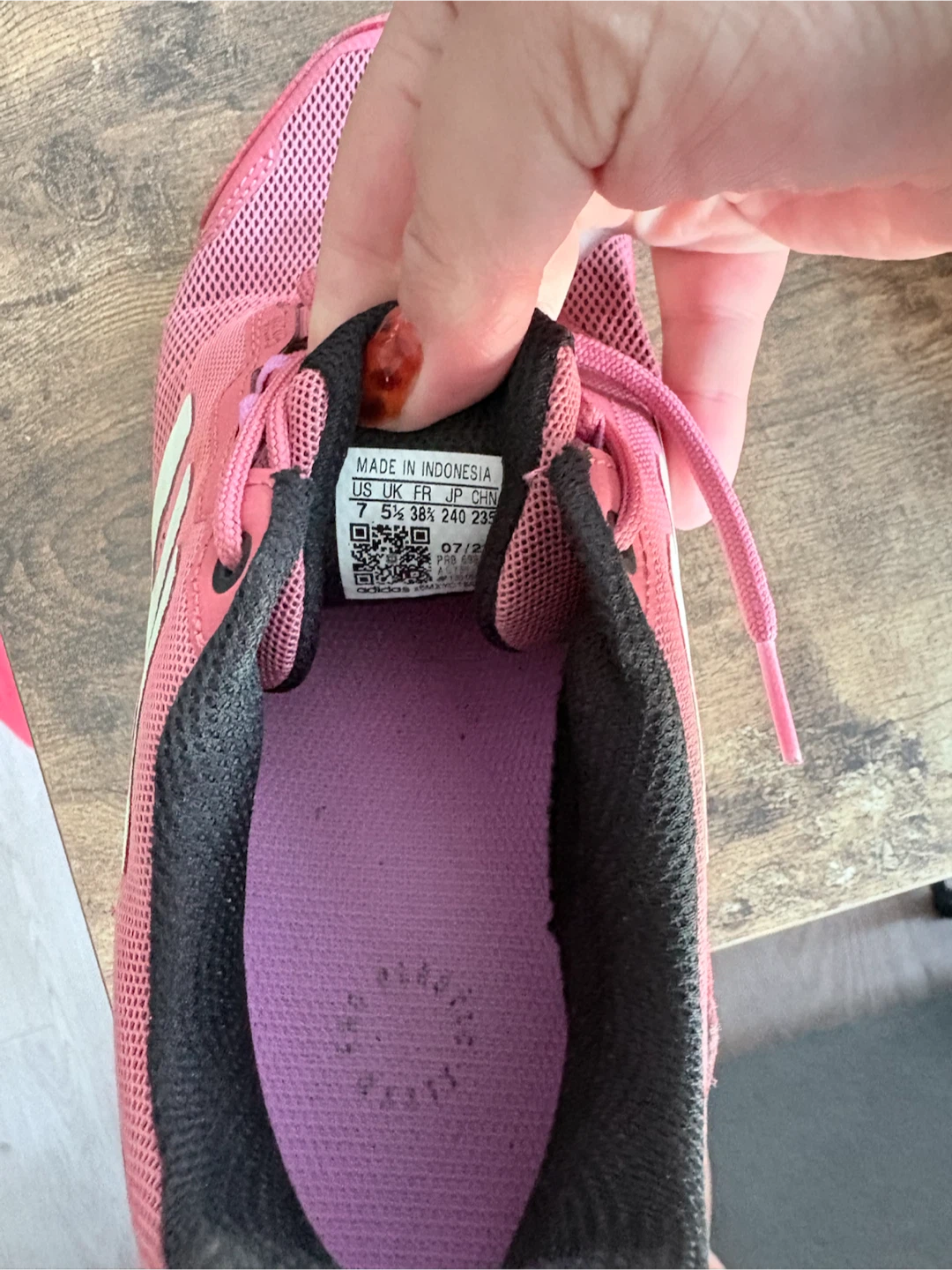 Adidas Women's Trail Running Shoes - Pink Size 7 - photo 4