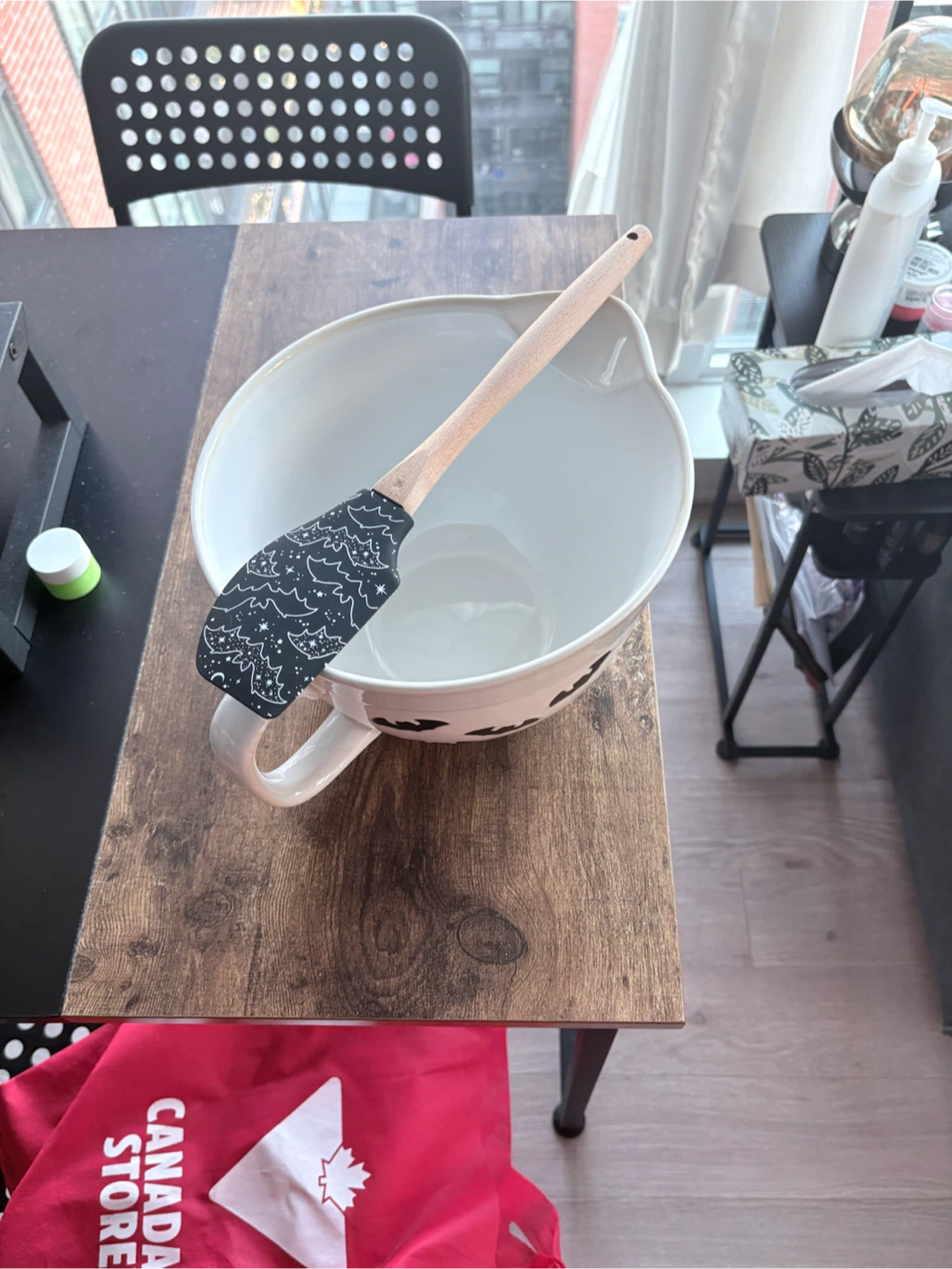 The Bake Shop Bat Mixing Bowl with Spatula - photo 2