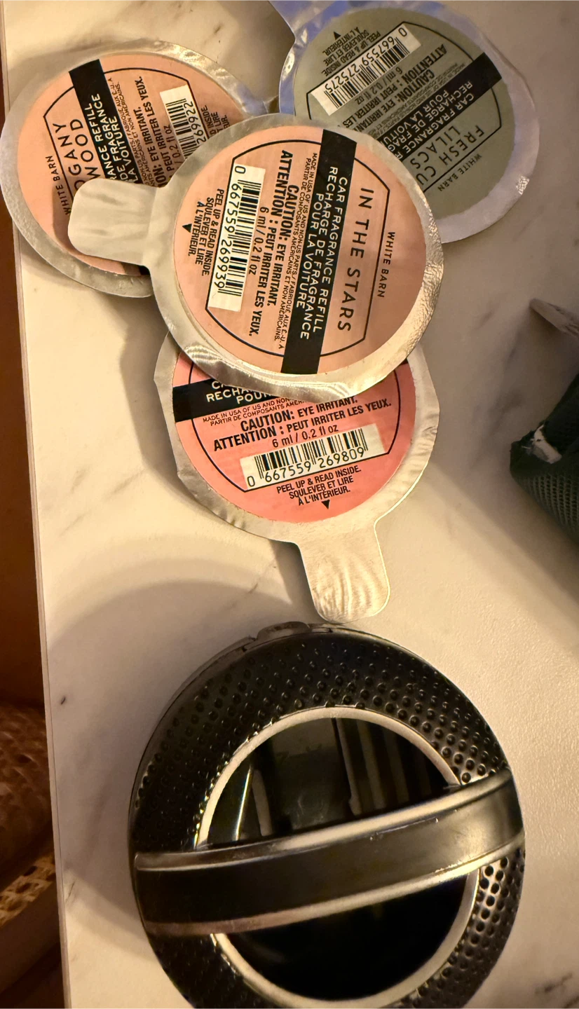 Car Fragrance Refills + Holder