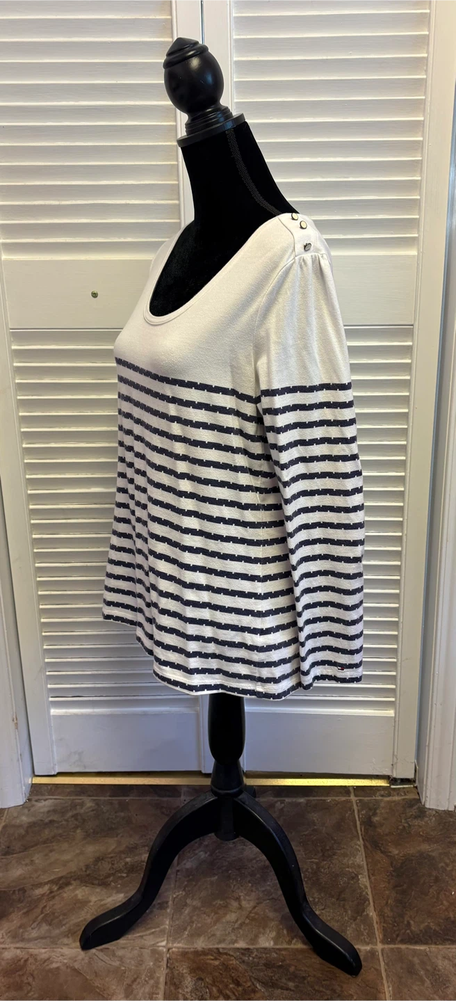 ✨✨Tommy Hilfiger Striped Long Sleeve Shirt - photo 2