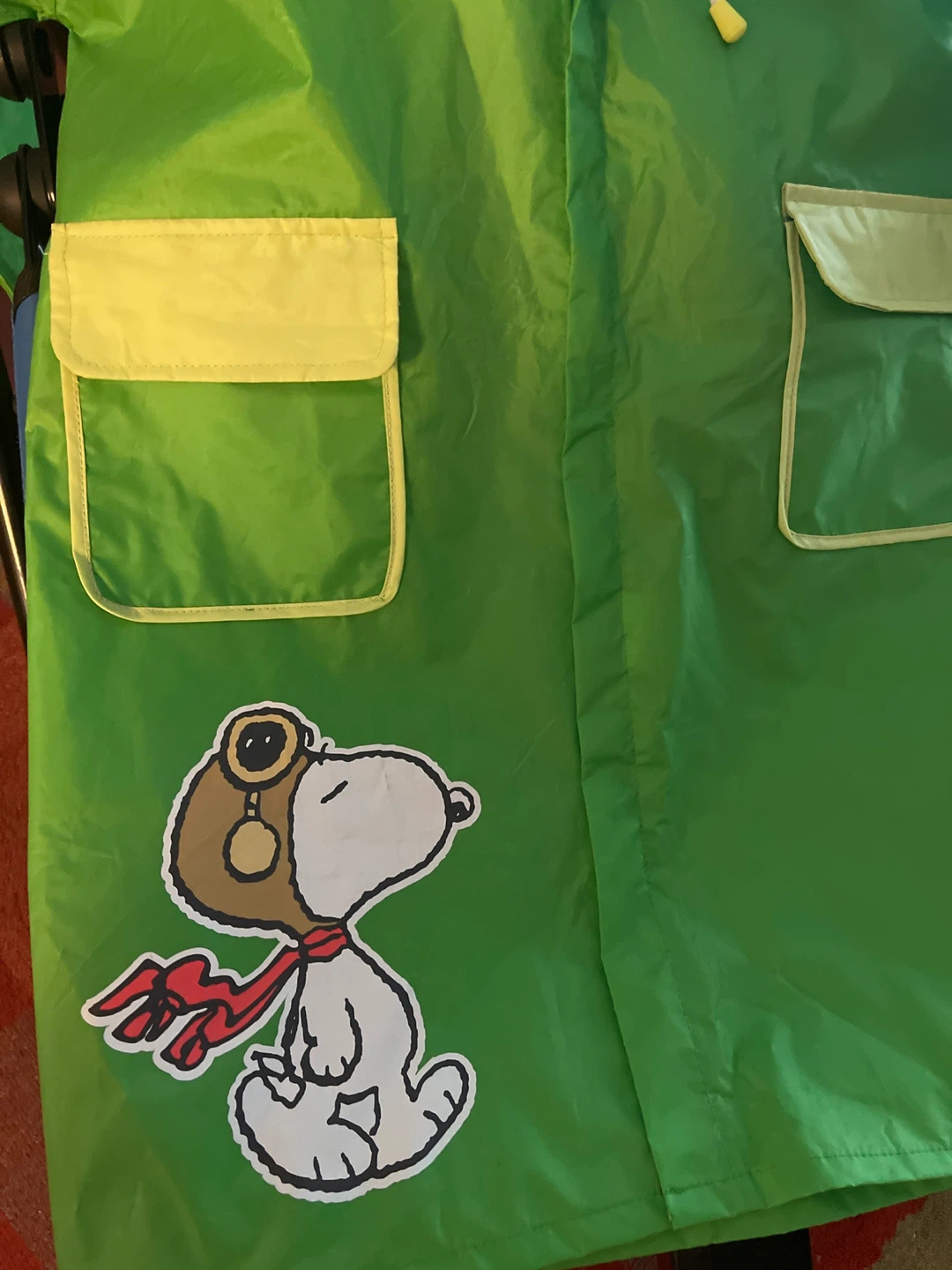 Snoopy Green Raincoat - photo 3
