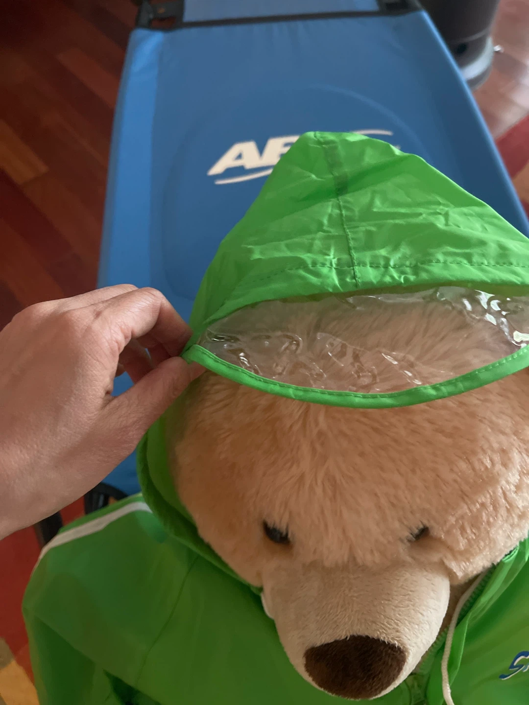 Snoopy Green Raincoat - photo 5