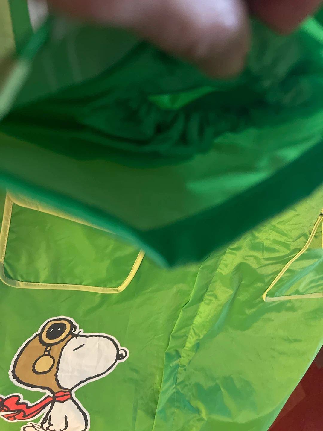 Snoopy Green Raincoat - photo 4