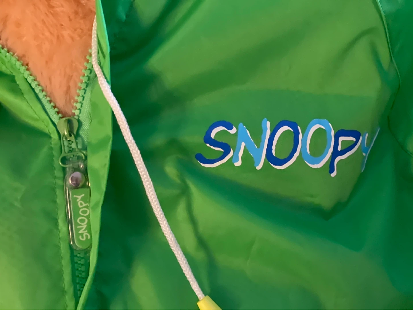 Snoopy Green Raincoat - photo 2