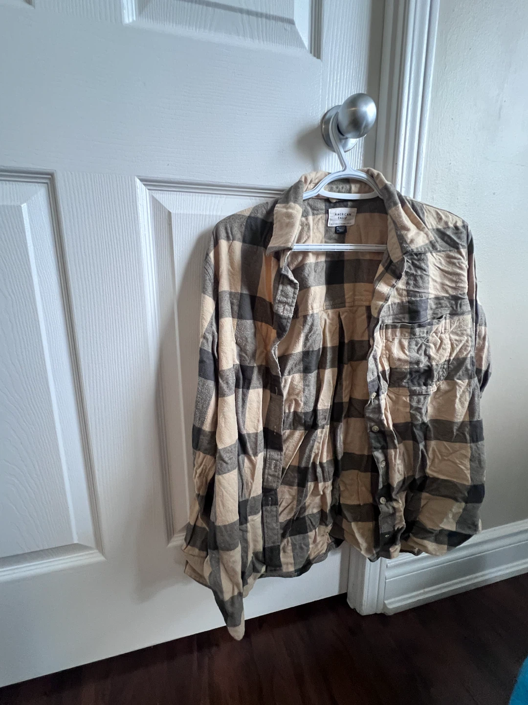 American Eagle Plaid Flannel Shirt