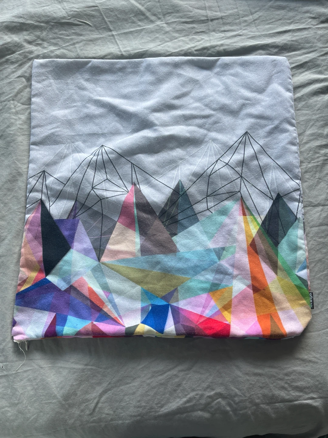 Geometric Duvet and Throw Pillow Covers - photo 4