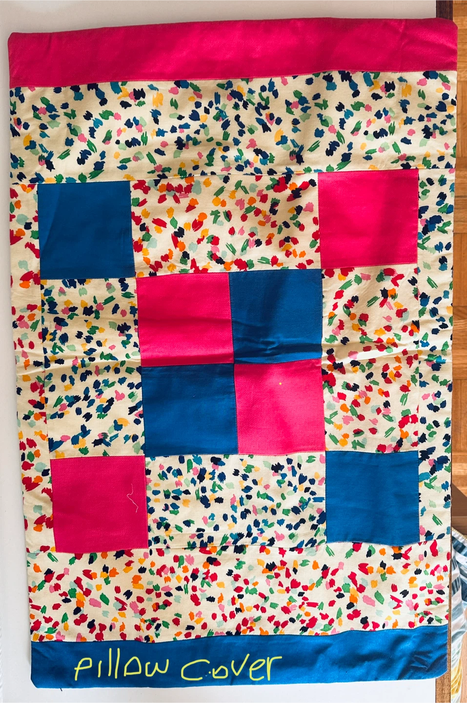 Patchwork Winter duvet with pillow cover