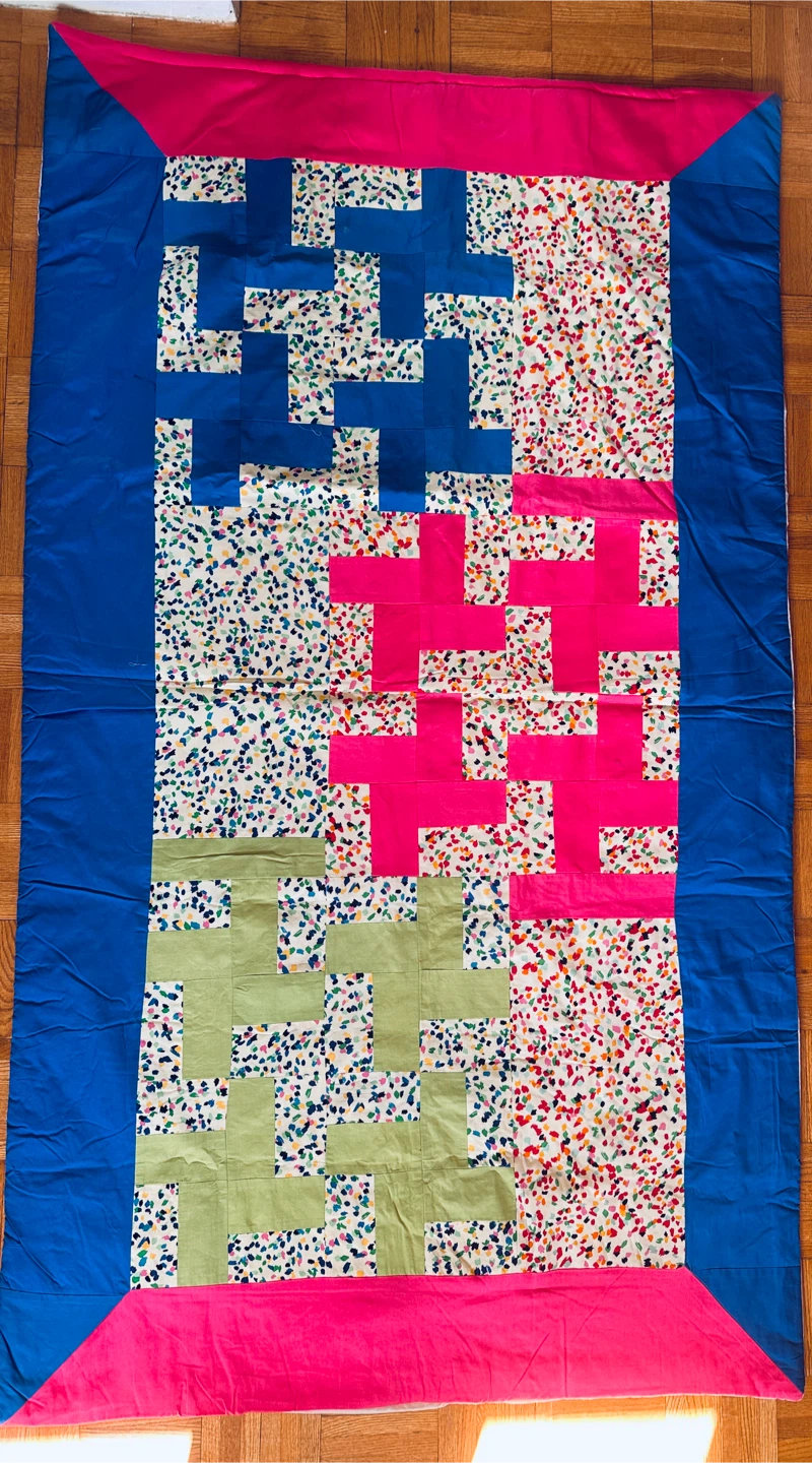 Patchwork Winter duvet with pillow cover - photo 2