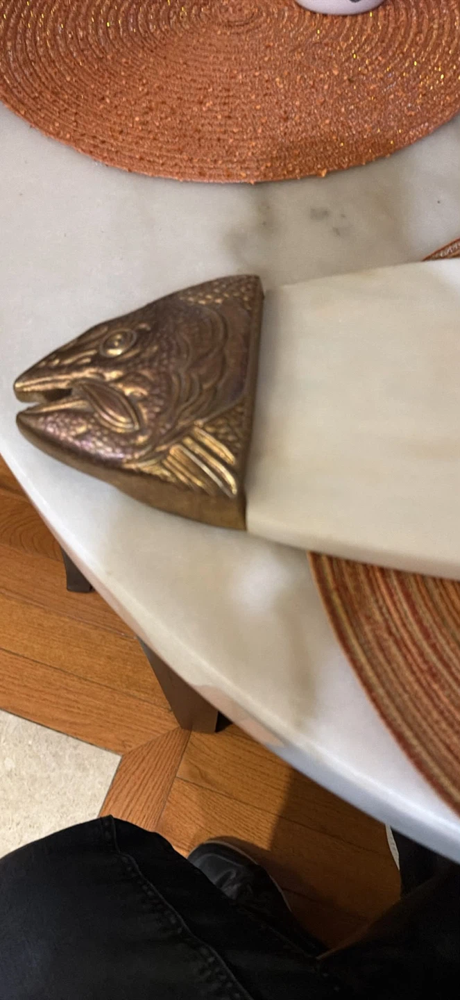 Marble cutting board (I haven't used it for cutting). - photo 2