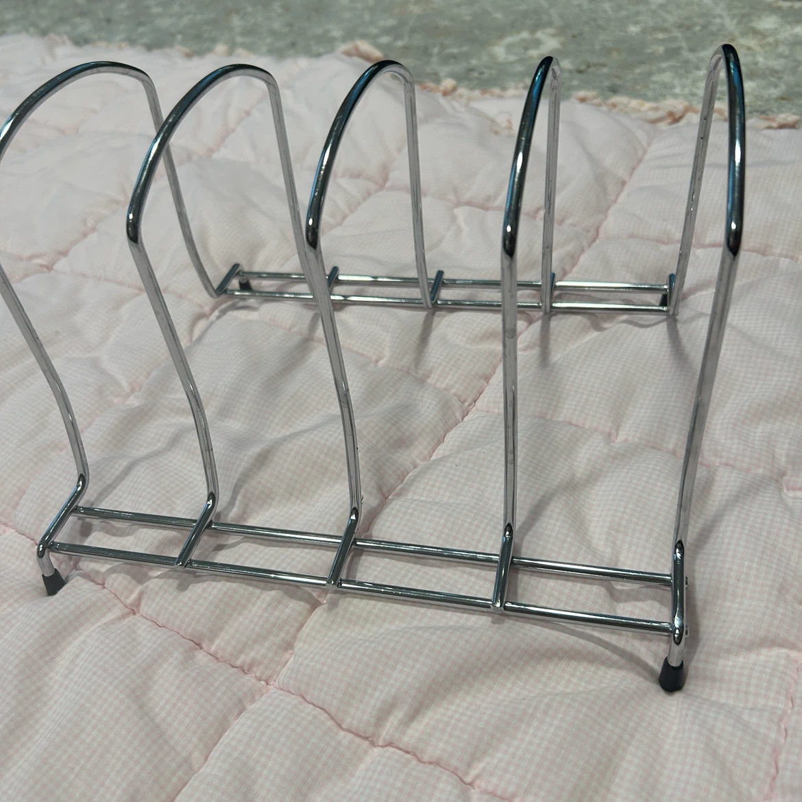 Chrome Kitchen Organizer Rack