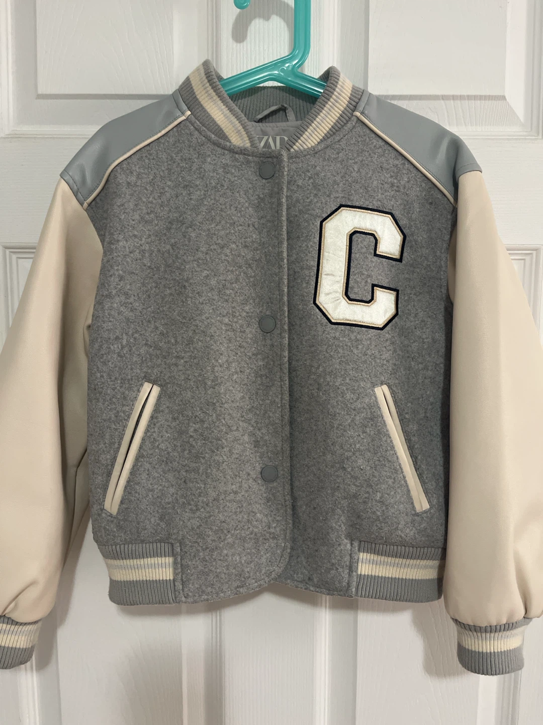 Zara California Varsity Jacket