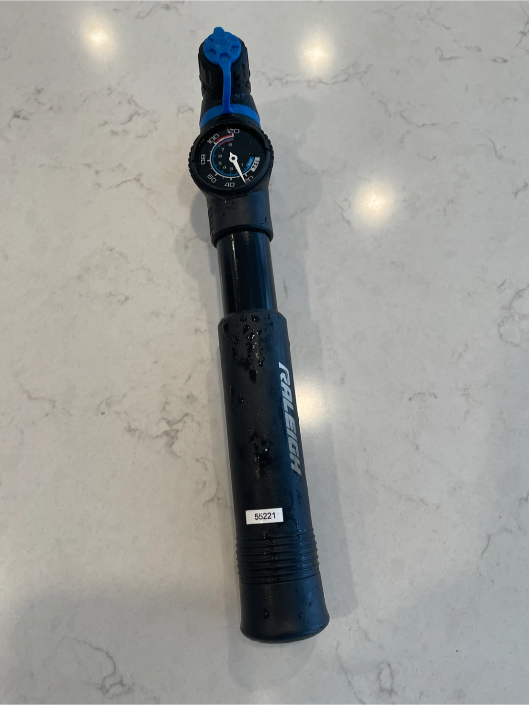 Raleigh Bicycle Hand Pump with Gauge