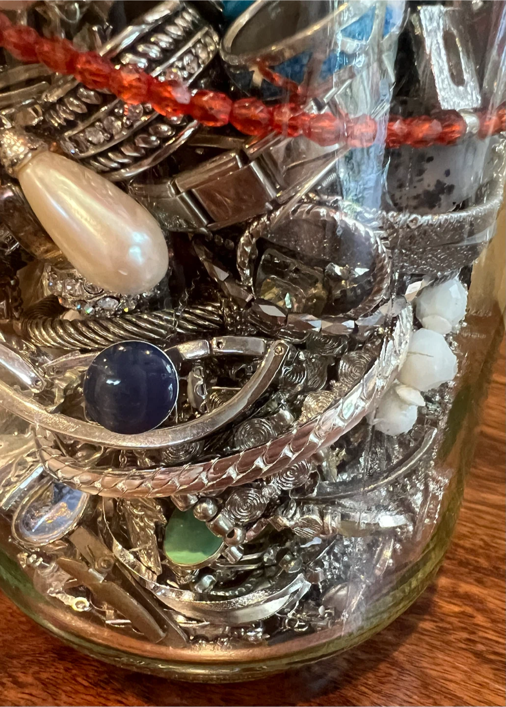 Premium Hand-Selected Jewelry Jar – 100% Wearable Condition! - photo 2