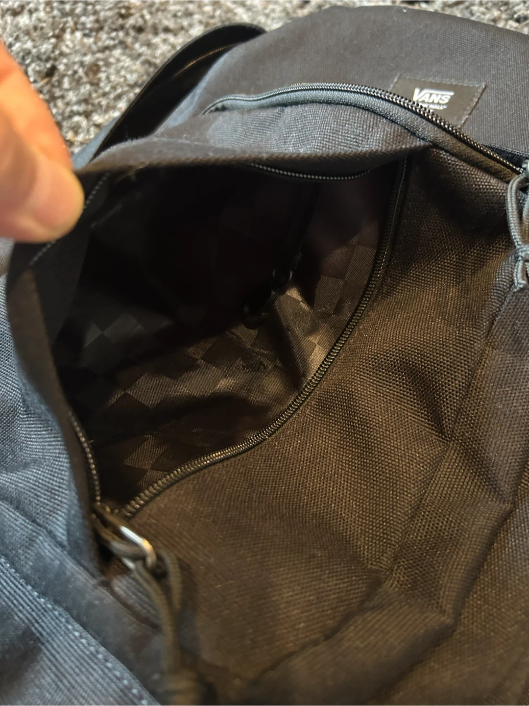 Vans Off The Wall Black Backpack - photo 2