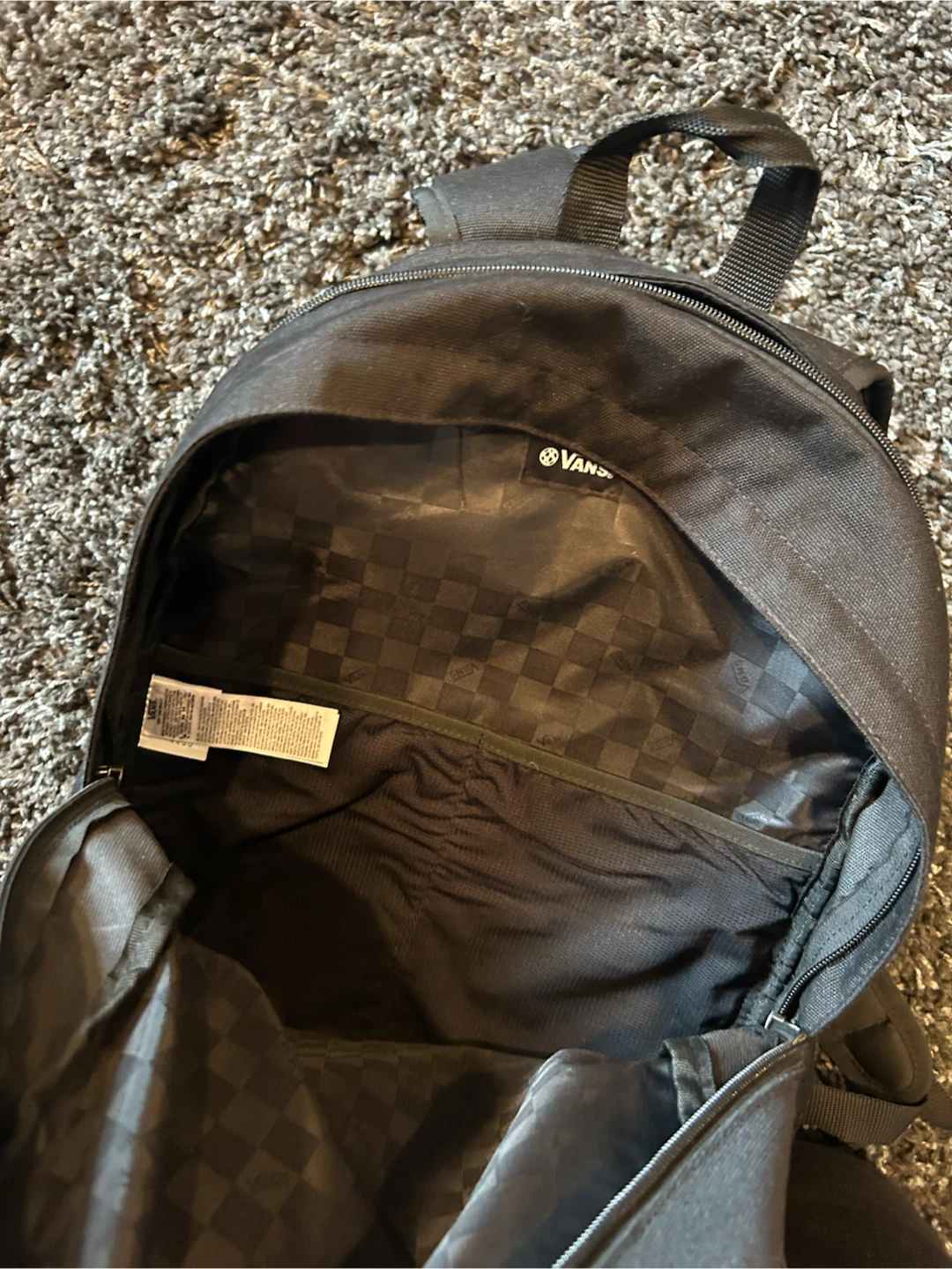 Vans Off The Wall Black Backpack - photo 5