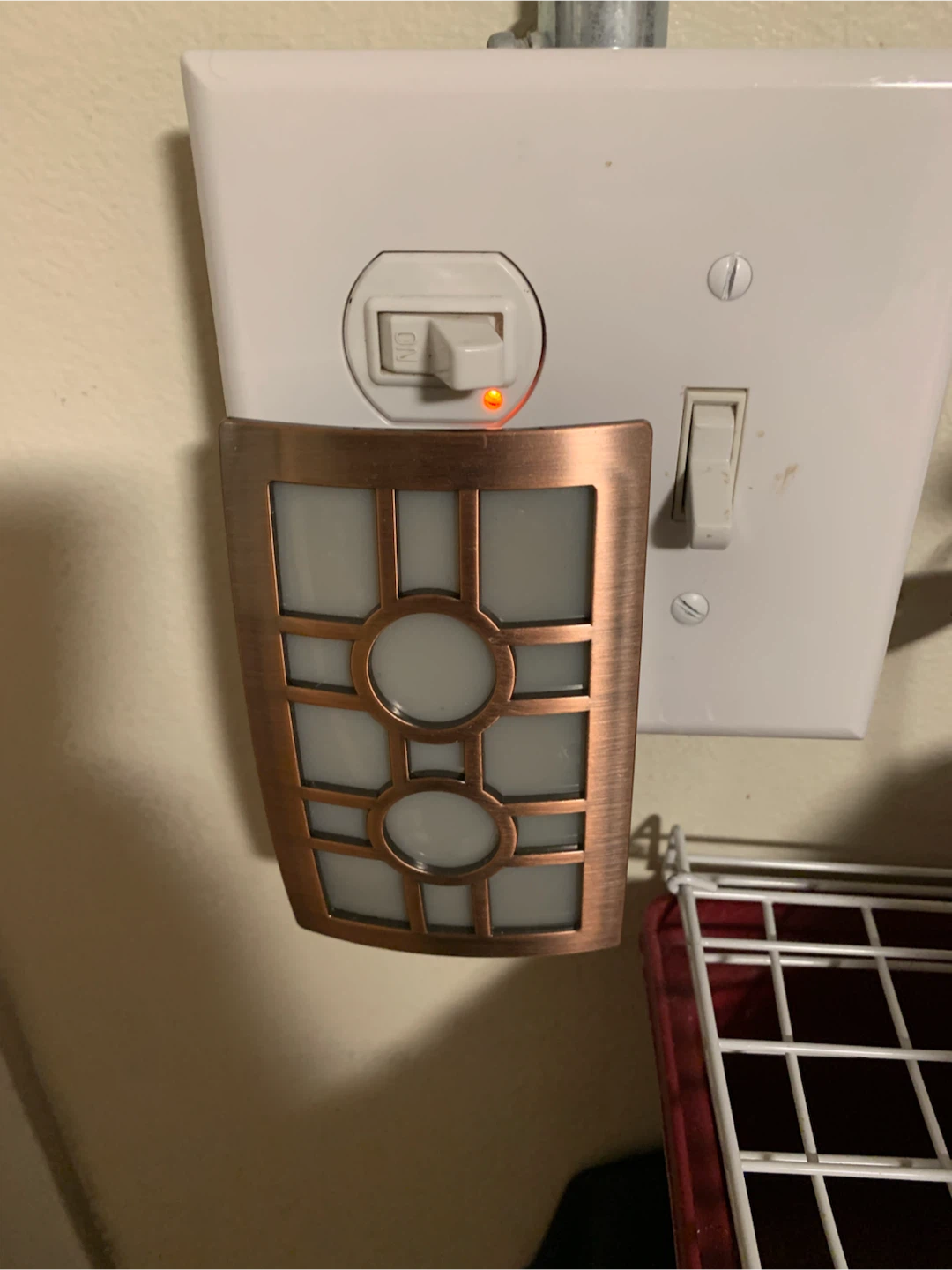 Copper LED Nightlight - photo 3