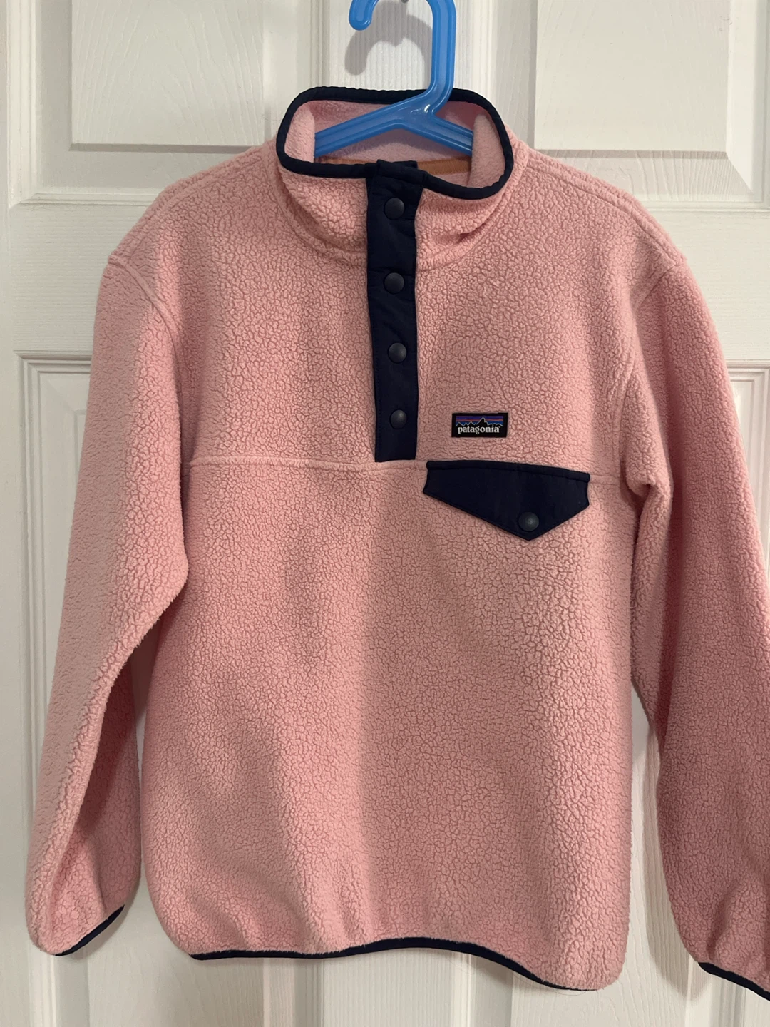 Patagonia Synchilla Snap-T Fleece Pullover Pink