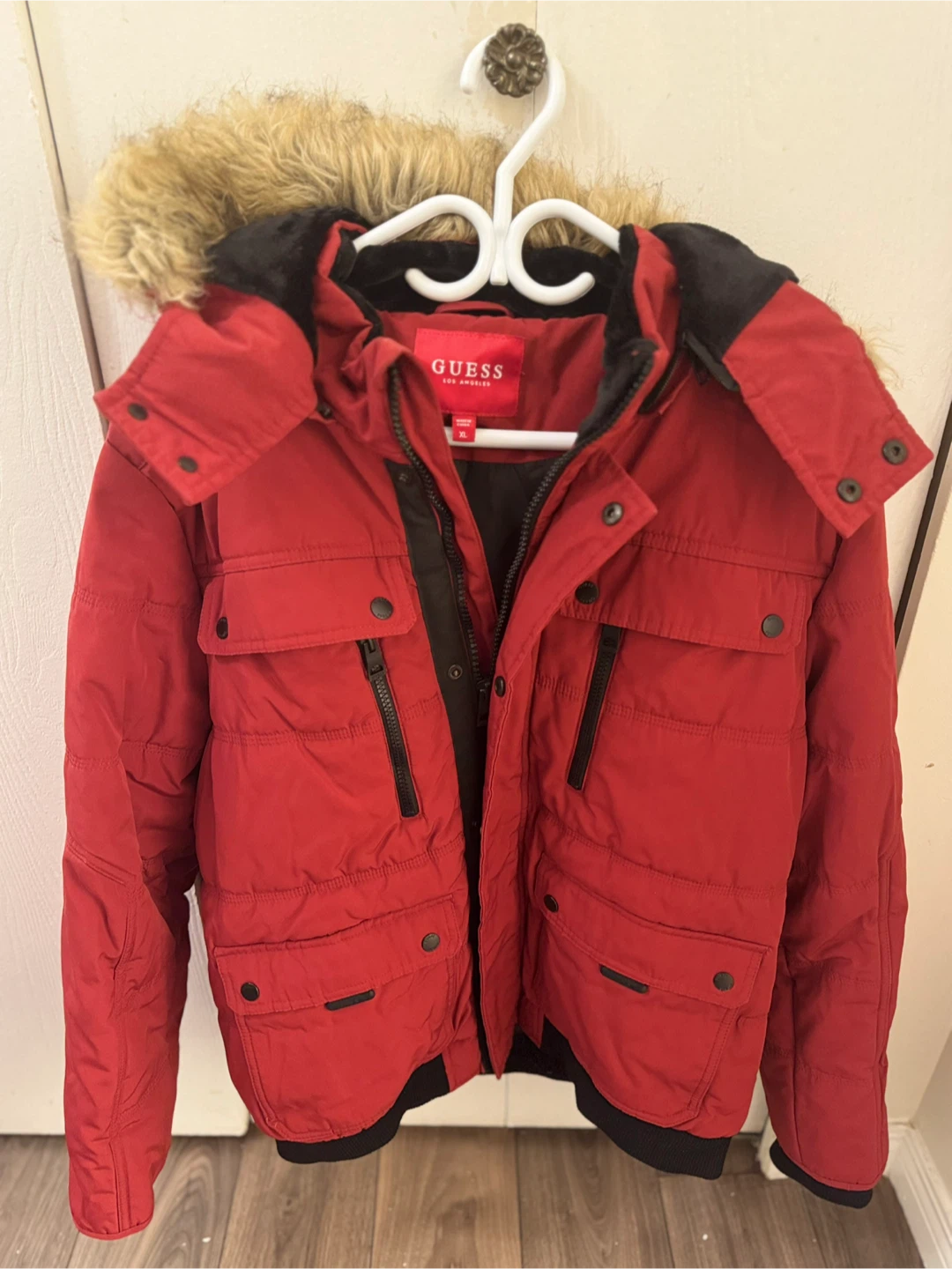 Guess Red Winter Jacket