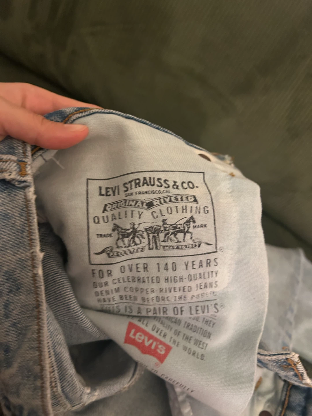 Levi’s light denim jeans - photo 4
