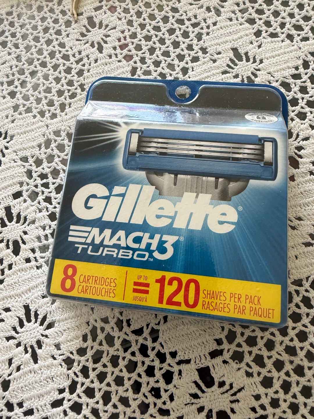 Gillette Mach3 Turbo 8 Cartridges