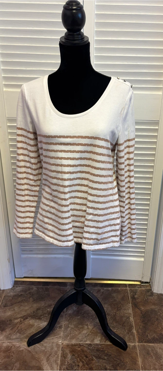 ✨✨Tommy Hilfiger Striped Long-Sleeve Shirt