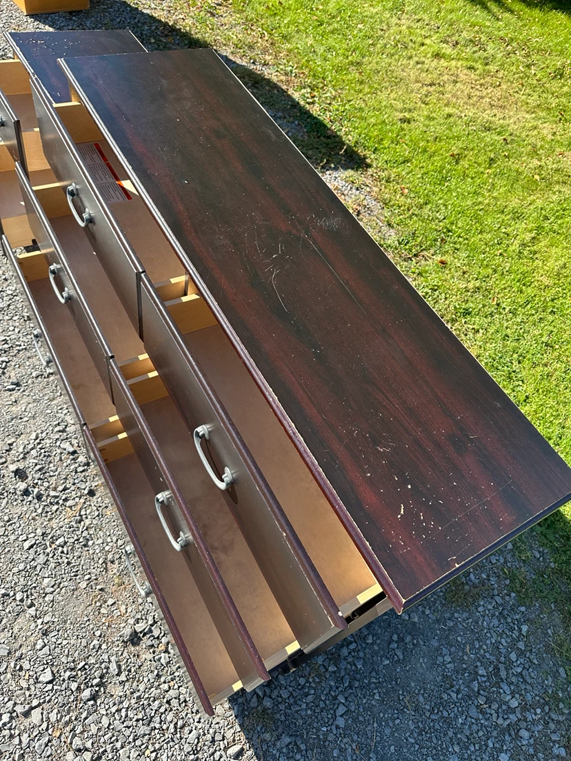 Dark Cherry Dresser + Nightstand (CAN DELIVER) - photo 4